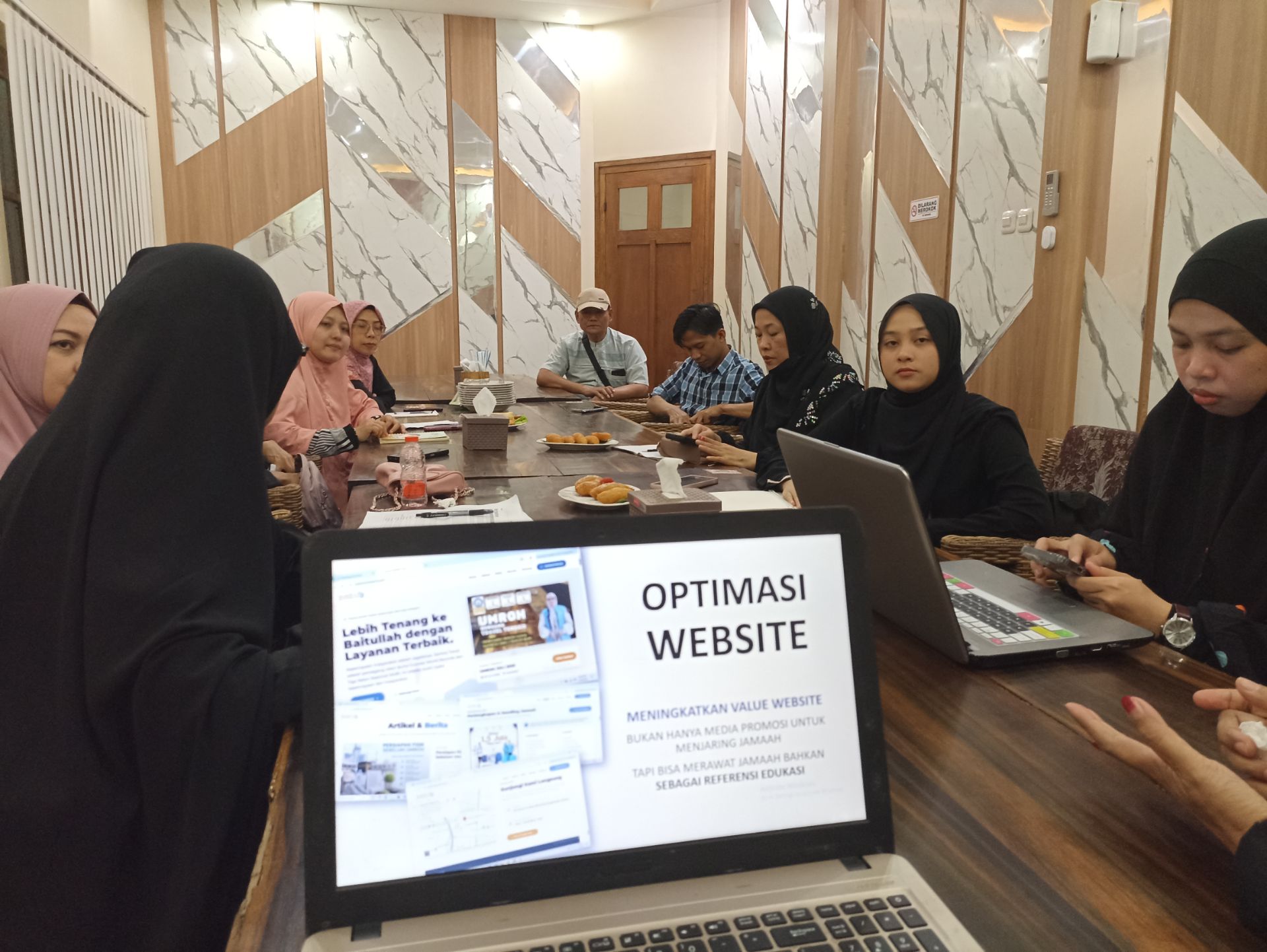 Optimasi Website bersama Mitra Malang 